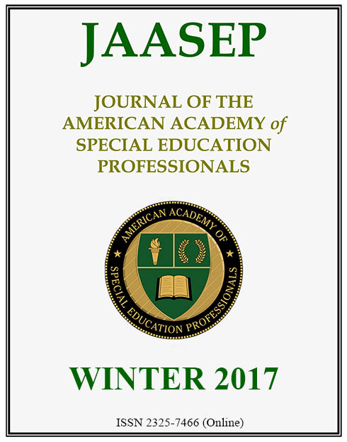 JAASEP WINTER 2017 cover490