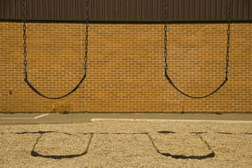 Playground swing