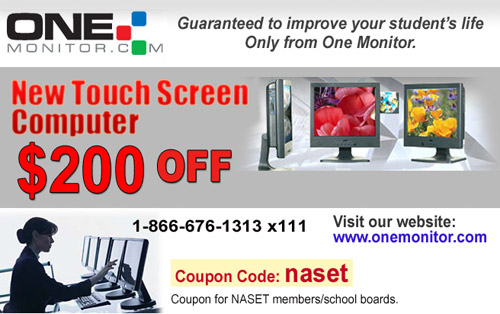 onemonitor NASET Sponsors 01