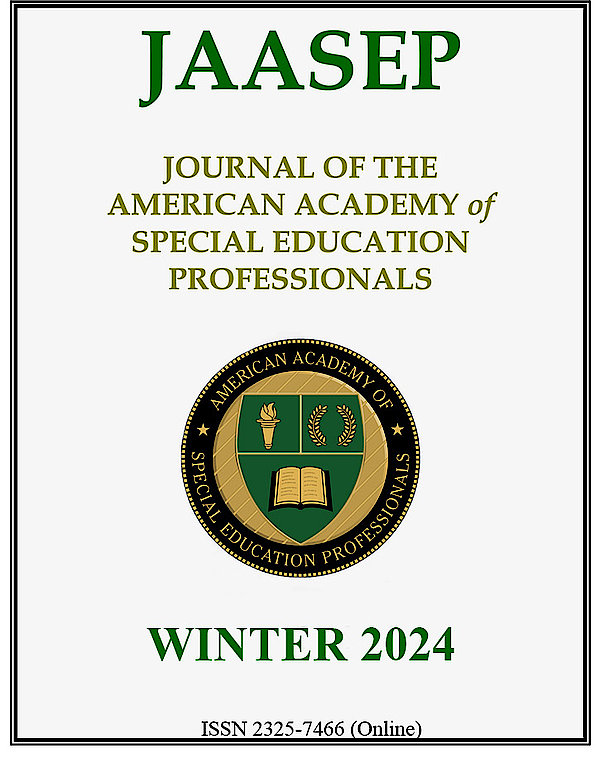 csm Winter 2024 JAASEP Cover 725 11826b0a21