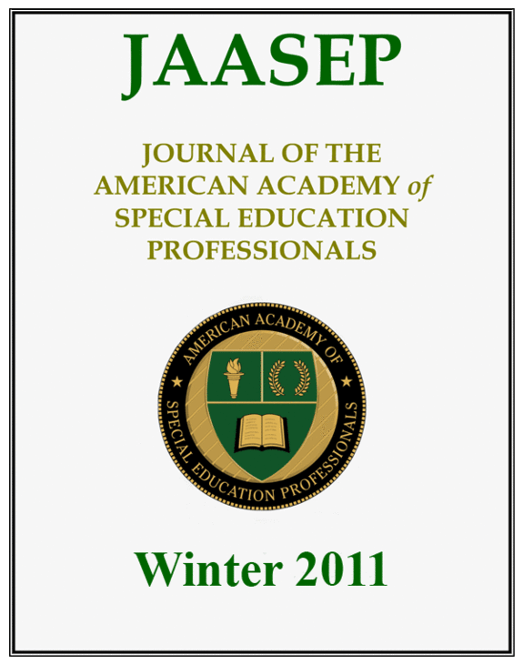 csm JAASEP Winter 2011 Cover 7d2502ece7