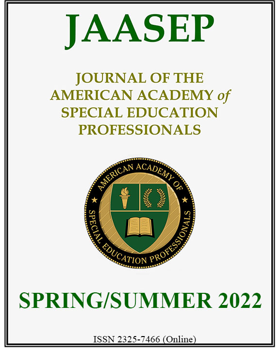 JAASEP Cover 575 Spring Summer 2022