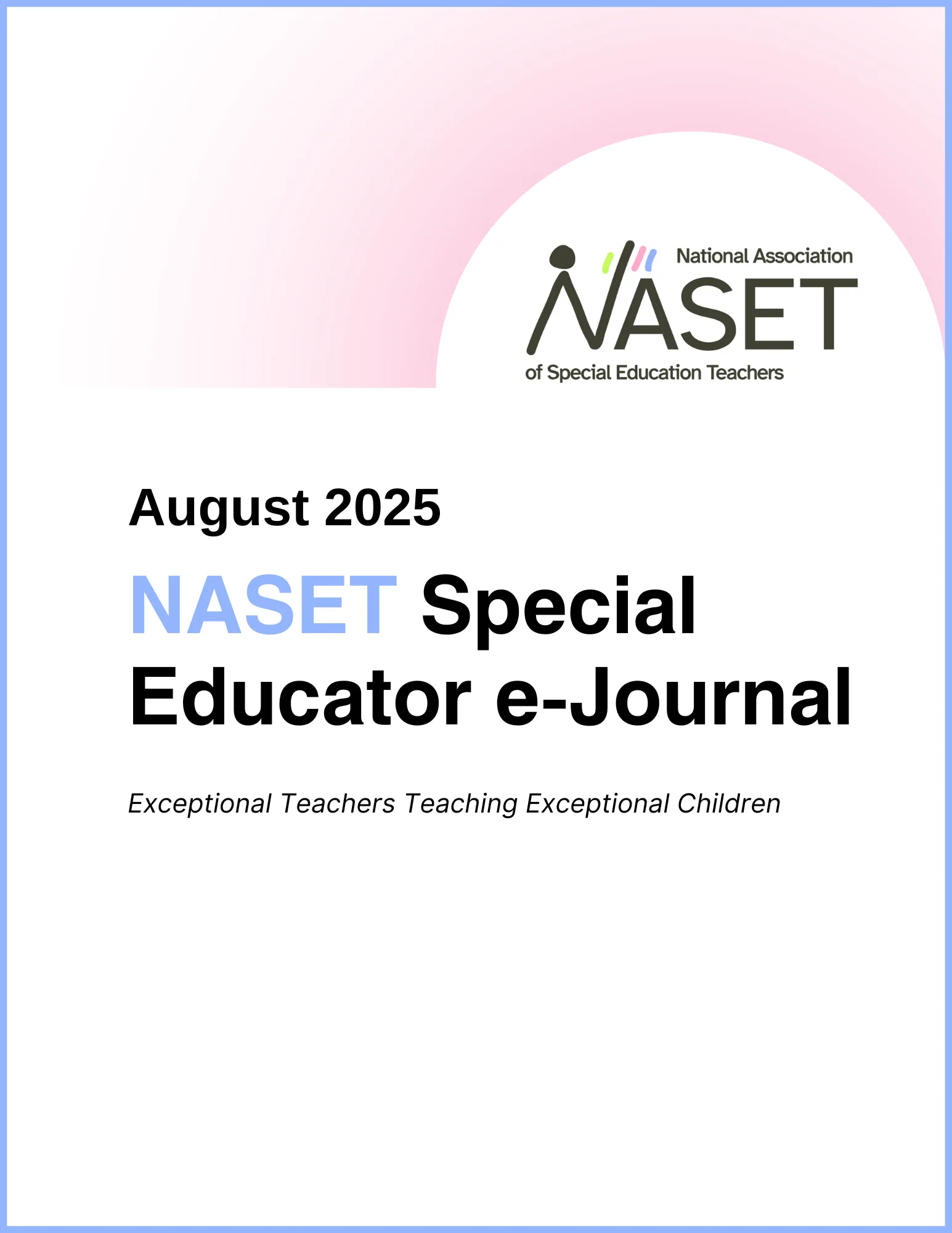 August 2025 Image ejournal