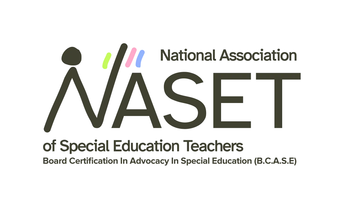 NASET Logo for special education advocates